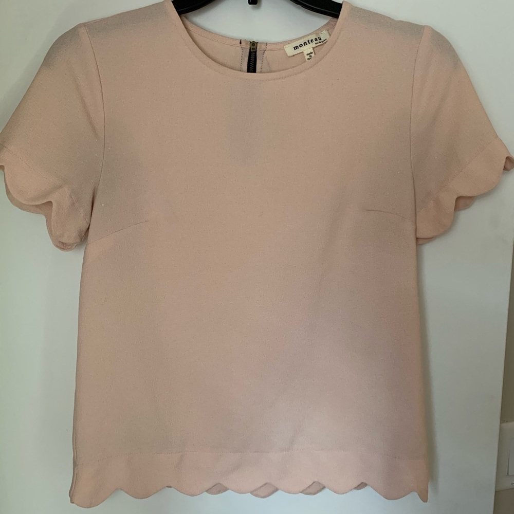 Pink Short Sleeve Top